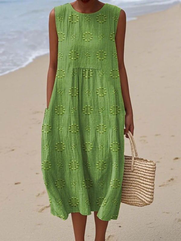 Sara™ Patroon - Midi Jurk
