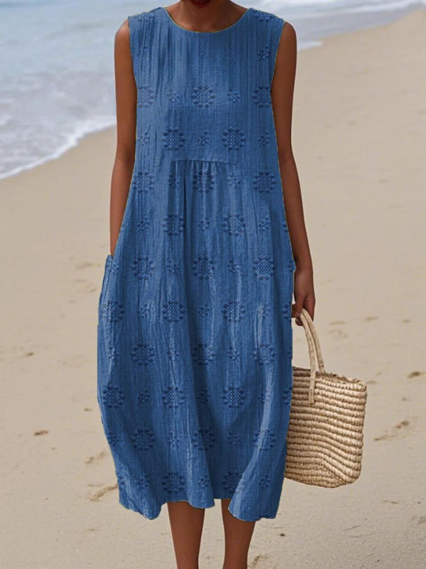 Sara™ Patroon - Midi Jurk