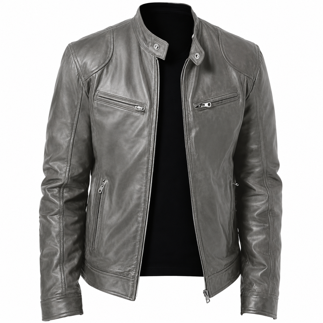 Armand - Leren Café Racer Jas