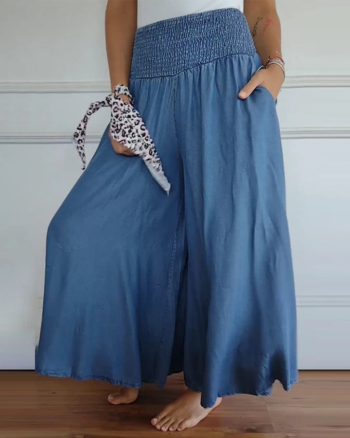 Reina Comfortabele Wijde Broek