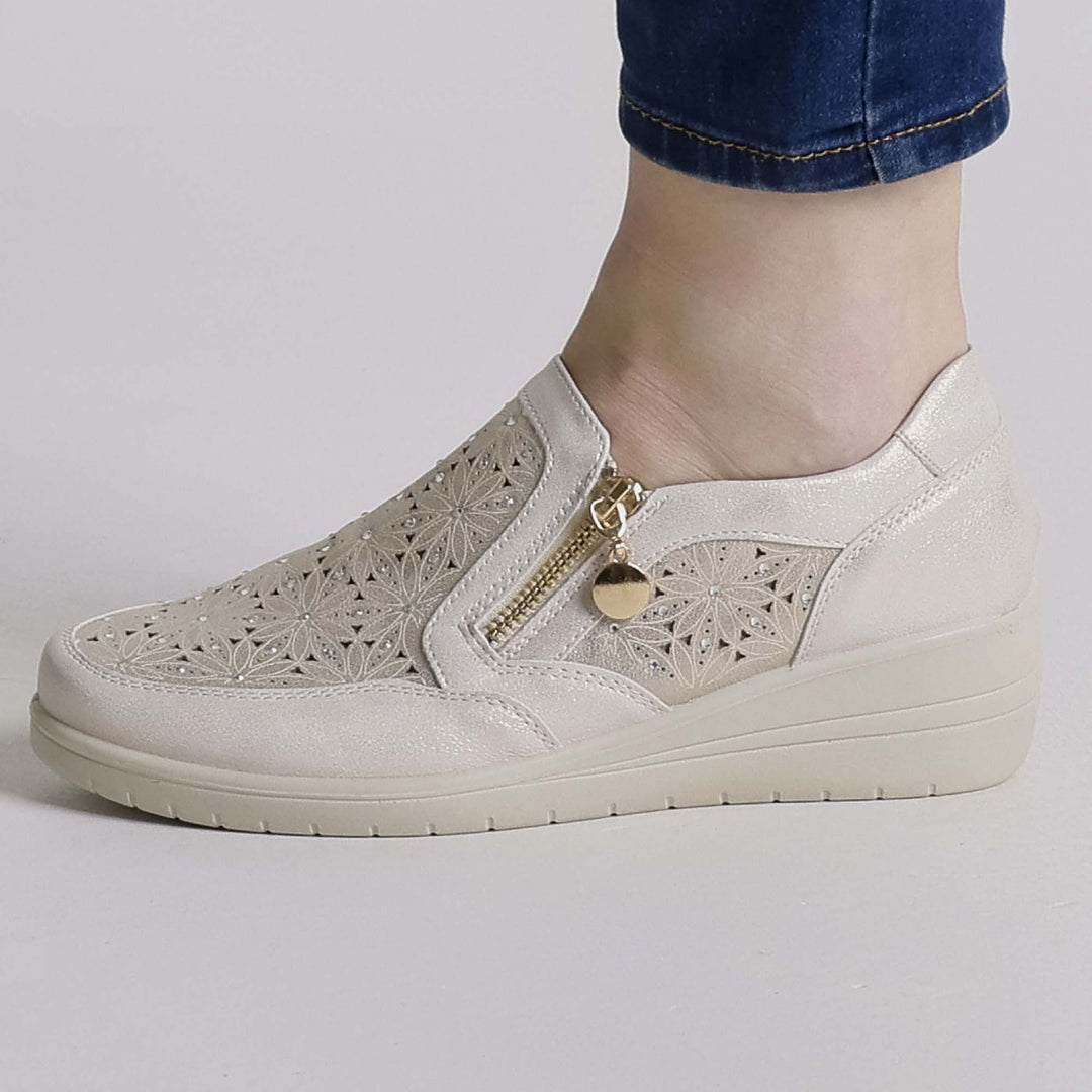 Denise - Dames Comfortabele Schoenen