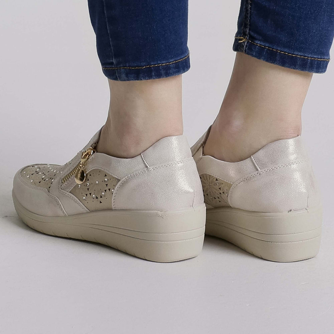 Denise - Dames Comfortabele Schoenen