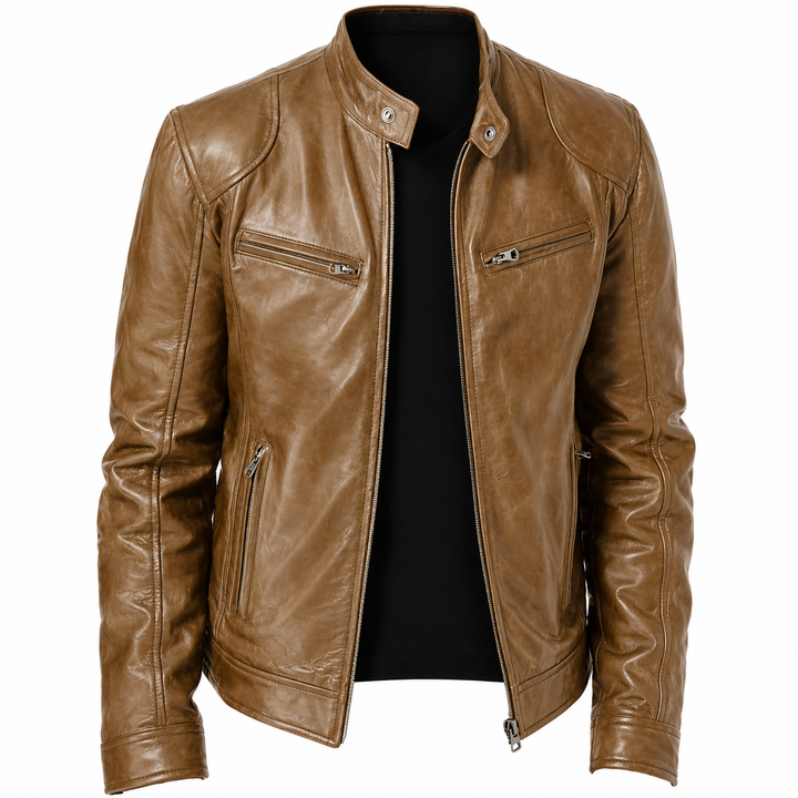 Armand - Leren Café Racer Jas