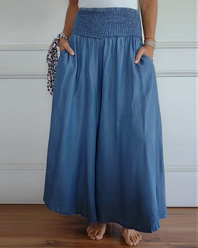 Reina Comfortabele Wijde Broek