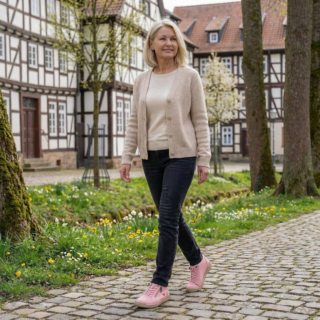 Flora - Orthopedische Comfort Schoenen met Rits
