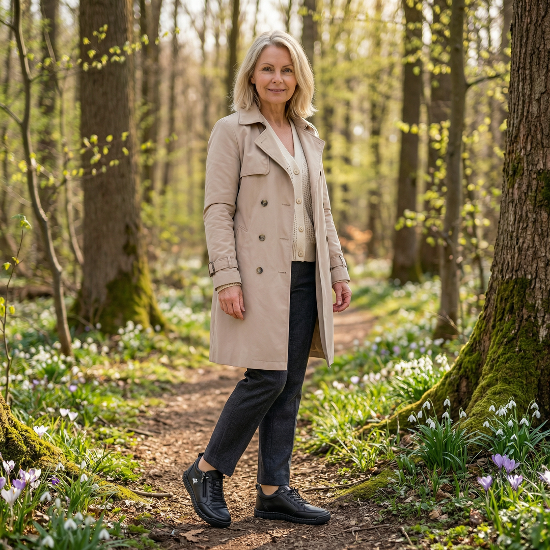 Flora - Orthopedische Comfort Schoenen met Rits