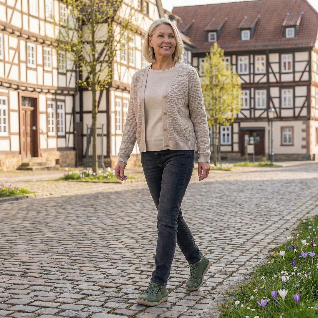 Flora - Orthopedische Comfort Schoenen met Rits