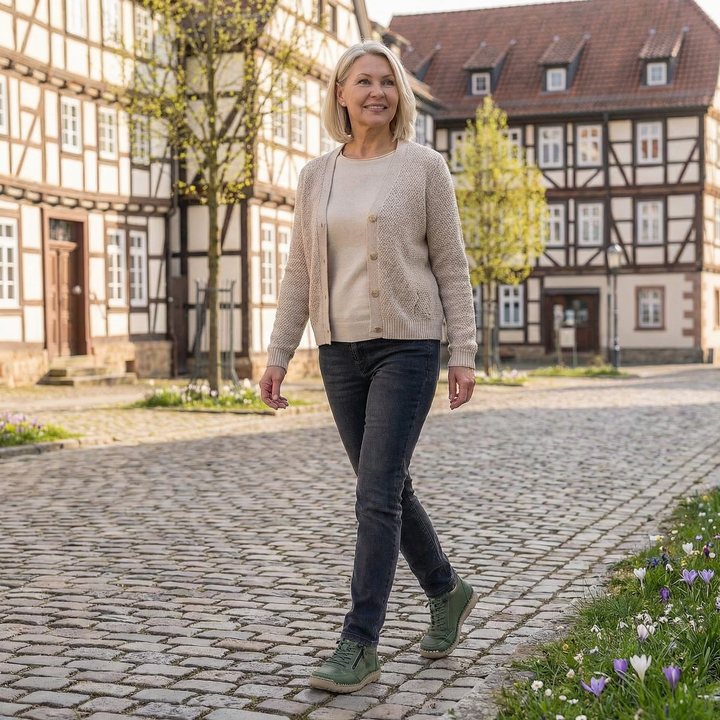 Flora - Orthopedische Comfort Schoenen met Rits