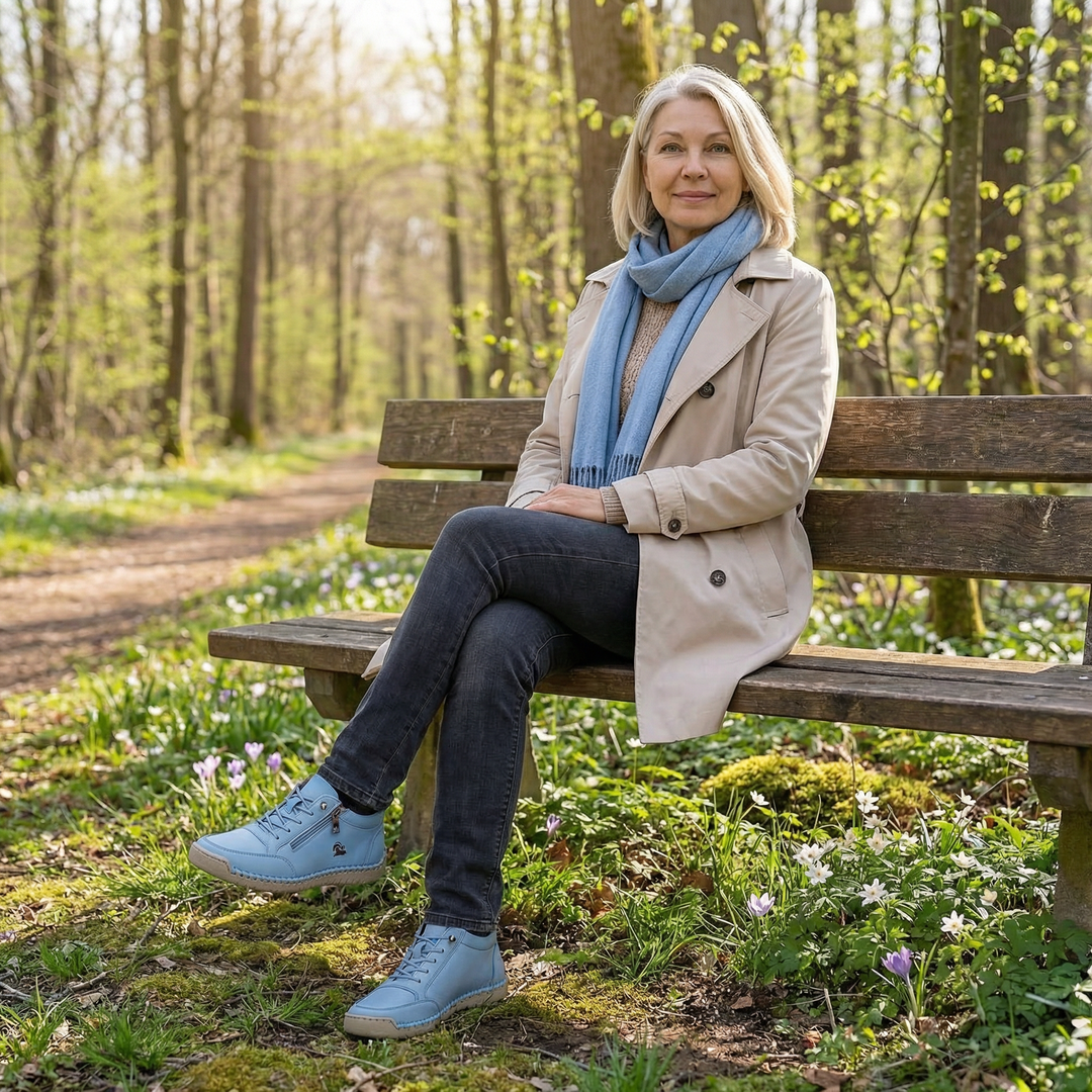 Flora - Orthopedische Comfort Schoenen met Rits