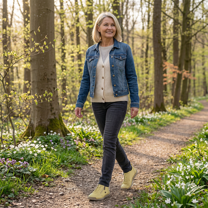 Flora - Orthopedische Comfort Schoenen met Rits