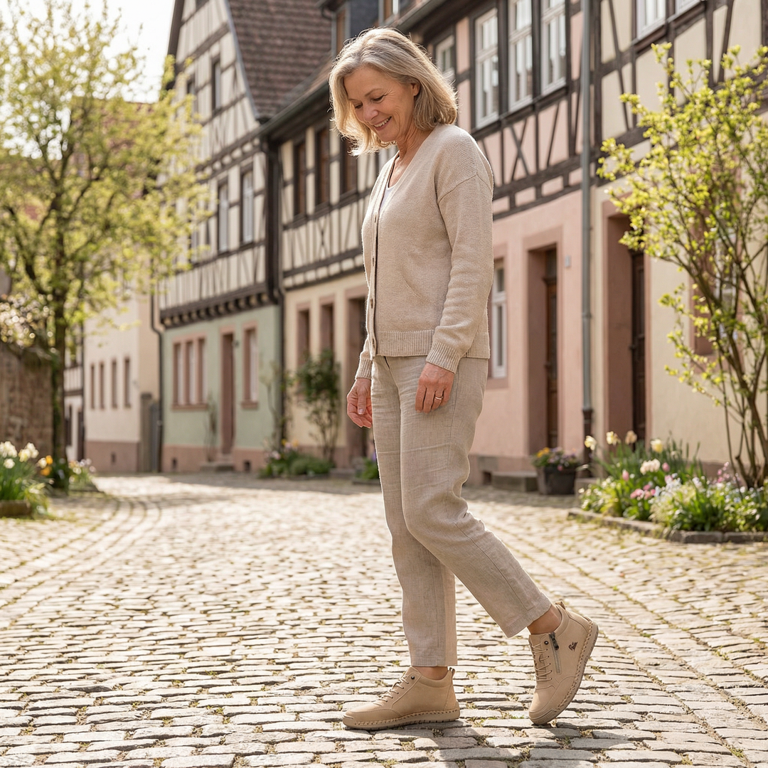 Flora - Orthopedische Comfort Schoenen met Rits