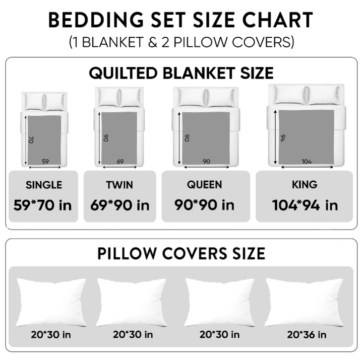 Bloemige Patchwork - 3-delige Handgemaakte Beddengoed Set