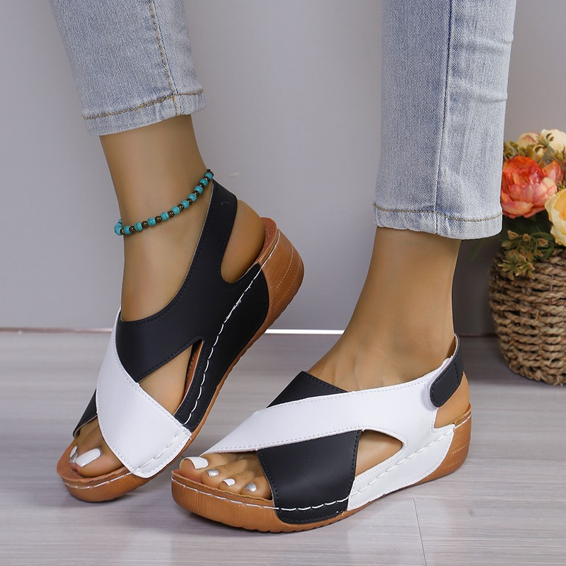 Wolly - Sandalen met Sleehak