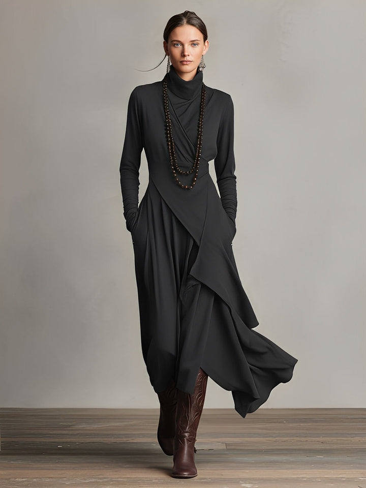 Natalie - Elegante Draped Jurk