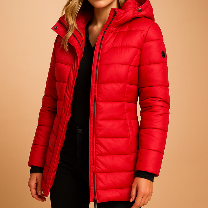 ELIN Dames Winterjas - Verzorgde Look en Comfortabele Warmte