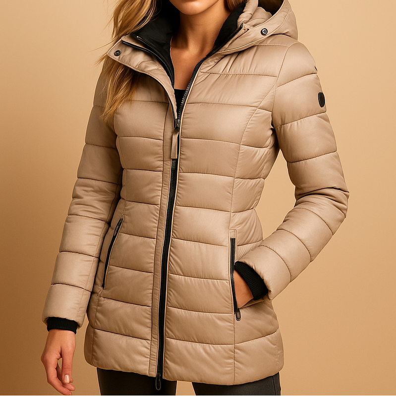 ELIN Dames Winterjas - Verzorgde Look en Comfortabele Warmte