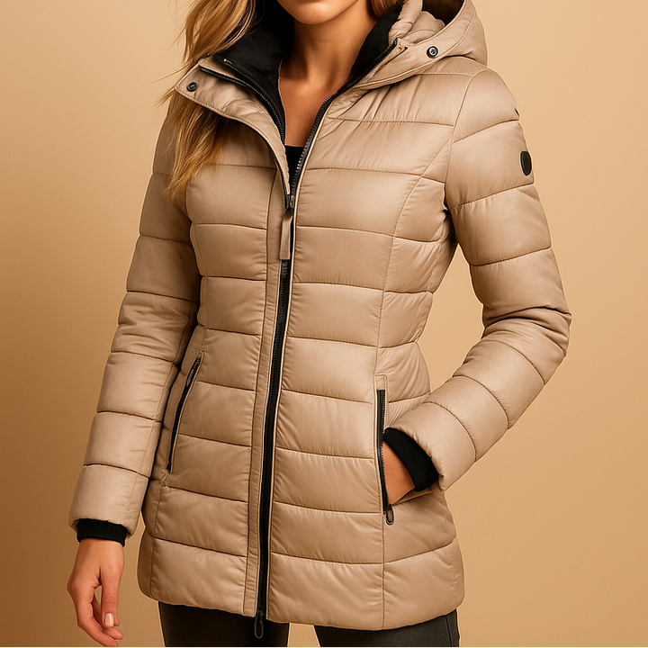 ELIN Dames Winterjas - Verzorgde Look en Comfortabele Warmte