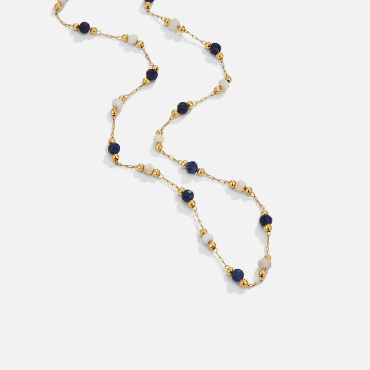 Laagcollier met Steentjes
