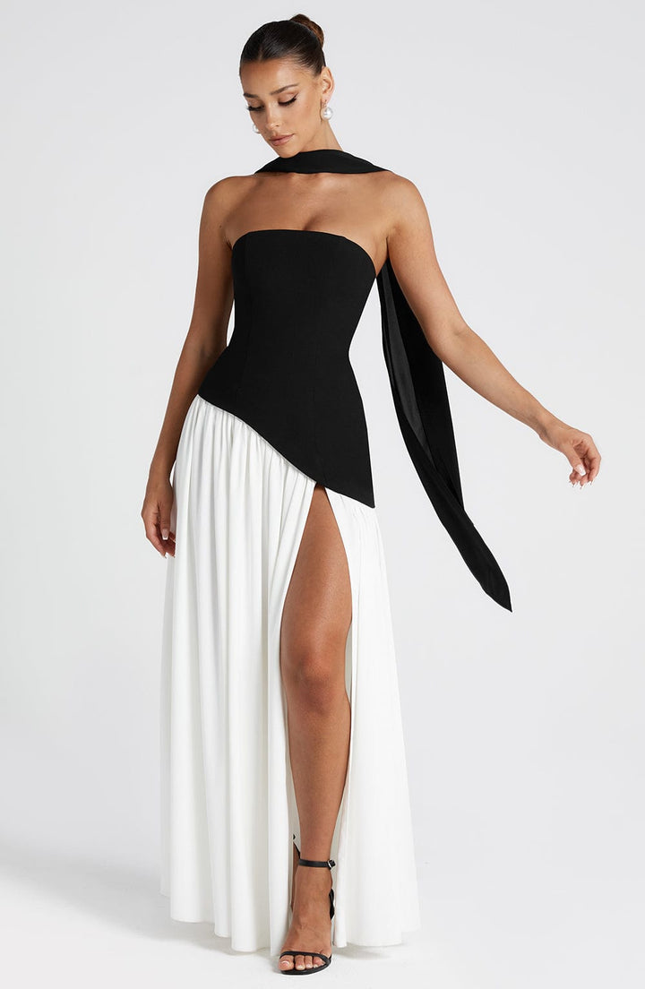 ISABEL - ELEGANTE MAXI JURK