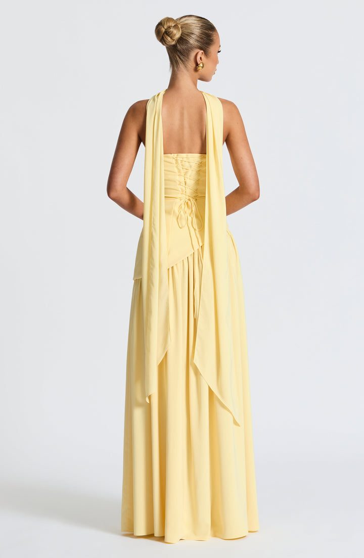 ISABEL - ELEGANTE MAXI JURK