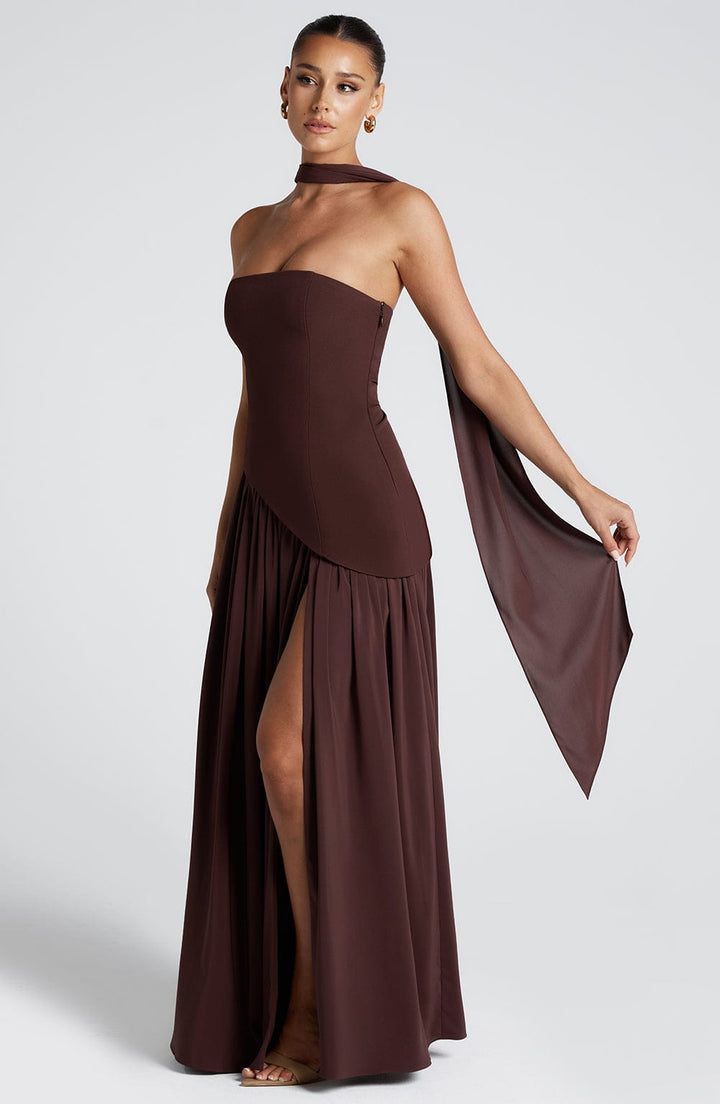 ISABEL - ELEGANTE MAXI JURK