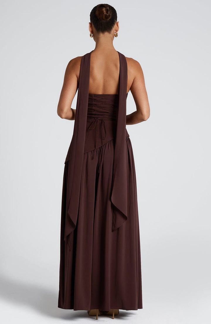 ISABEL - ELEGANTE MAXI JURK