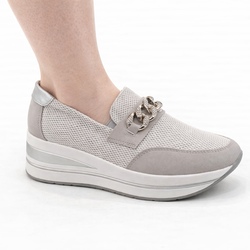 Calliope Mocassino Comfort - met Hiel