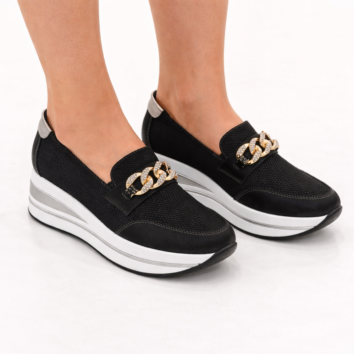 Calliope Mocassino Comfort - met Hiel