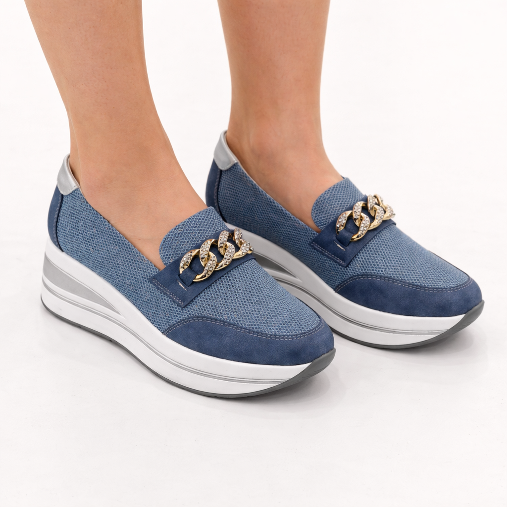 Calliope Mocassino Comfort - met Hiel