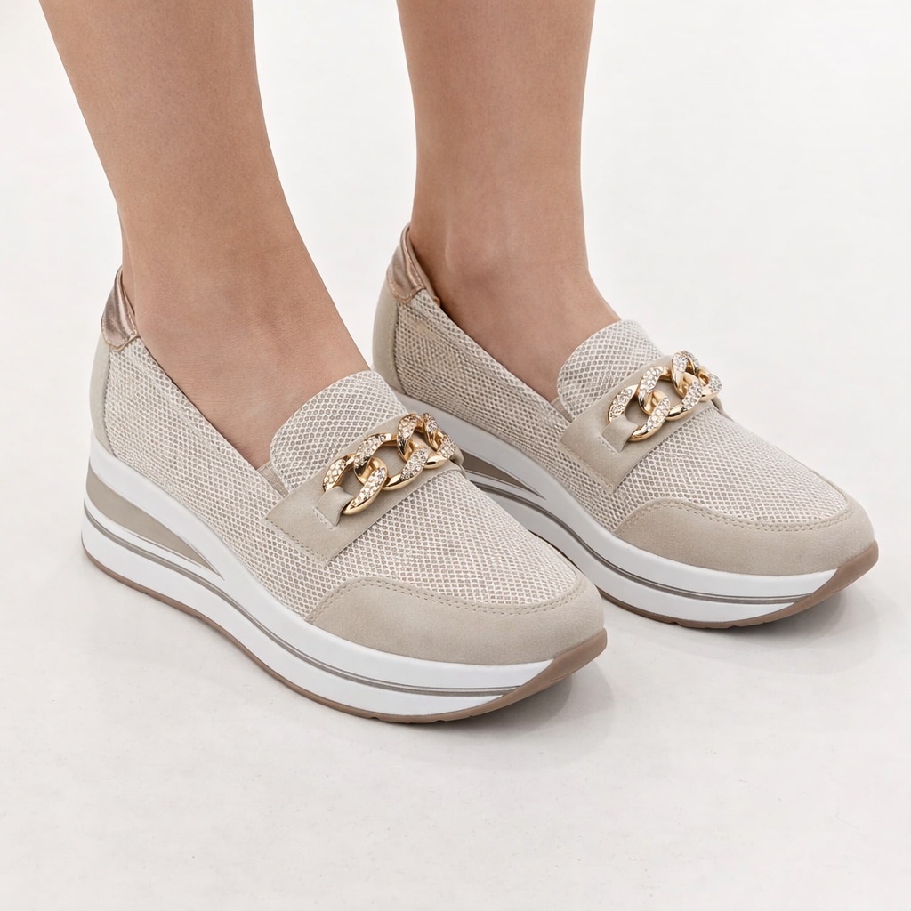 Calliope Mocassino Comfort - met Hiel