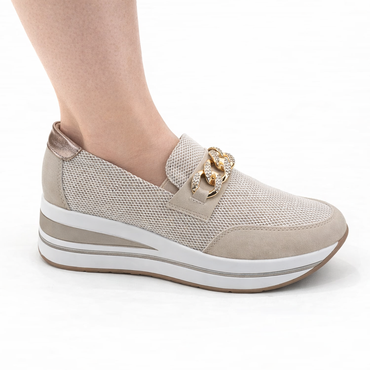 Calliope Mocassino Comfort - met Hiel