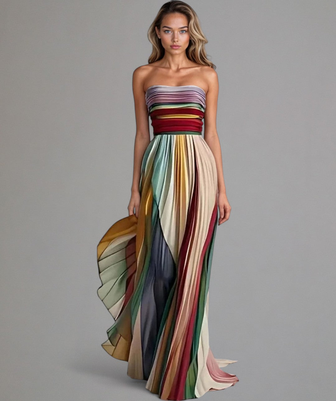Talma™ - Moeiteloze Strapless A-Lijn Jurk