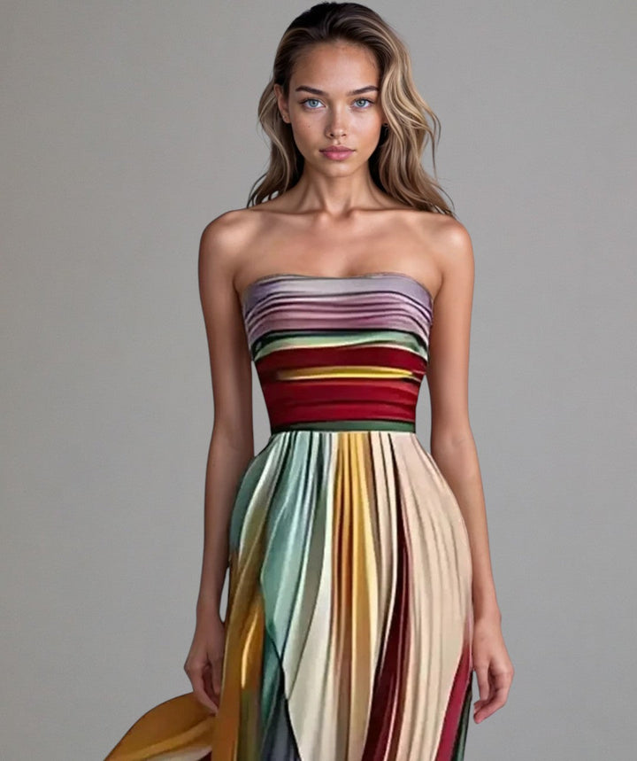 Talma™ - Moeiteloze Strapless A-Lijn Jurk