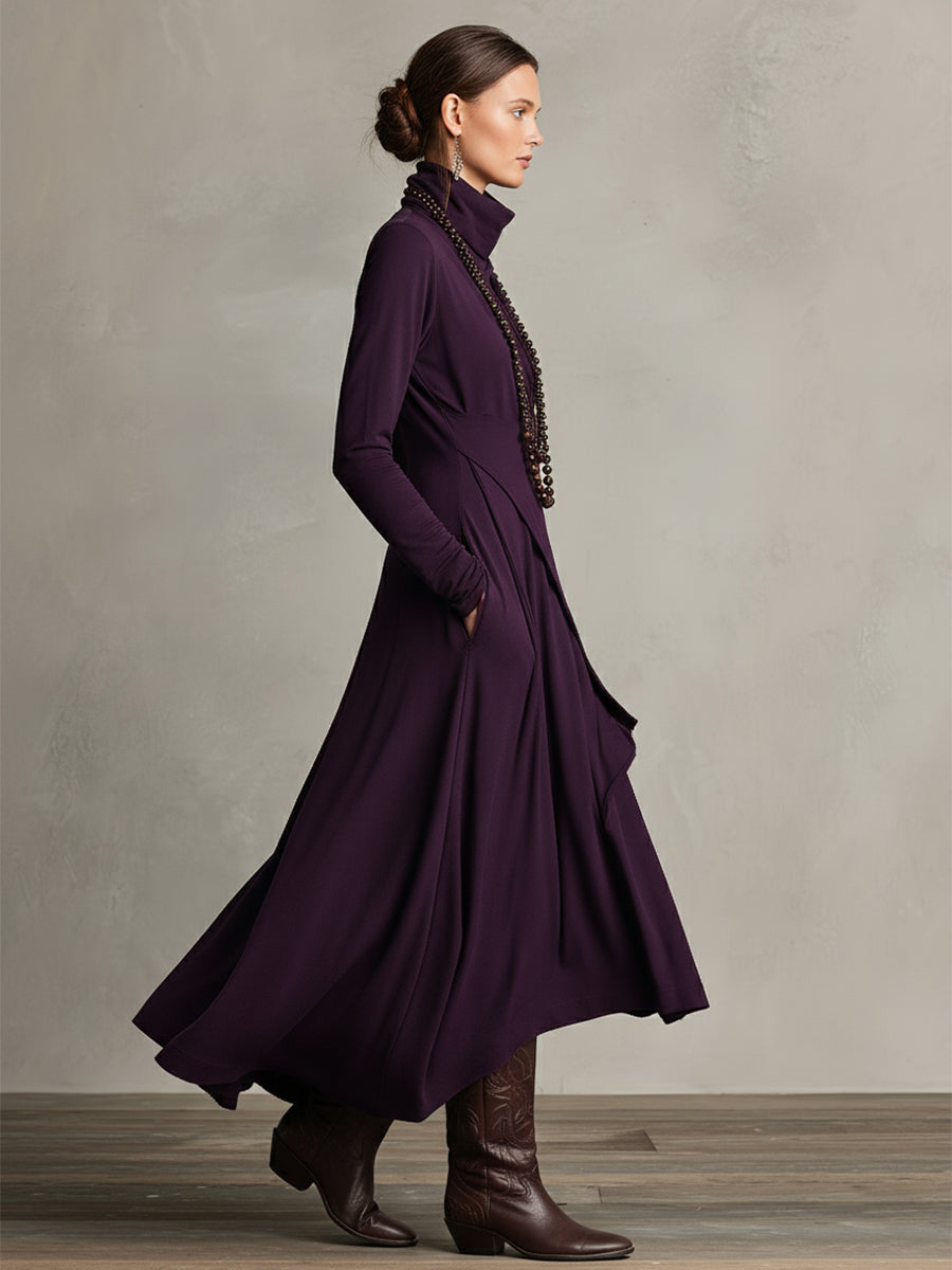 Natalie - Elegante Draped Jurk