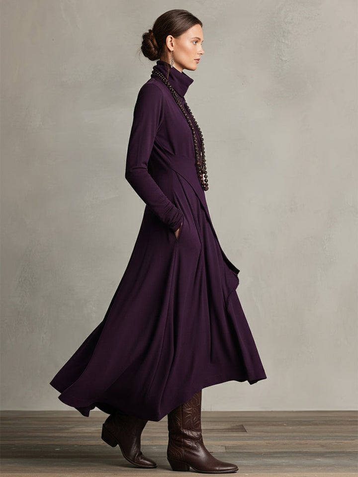 Natalie - Elegante Draped Jurk